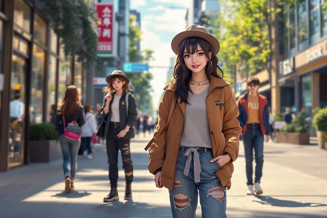 日本短剧夸克合作案例 - 潮趣服饰
